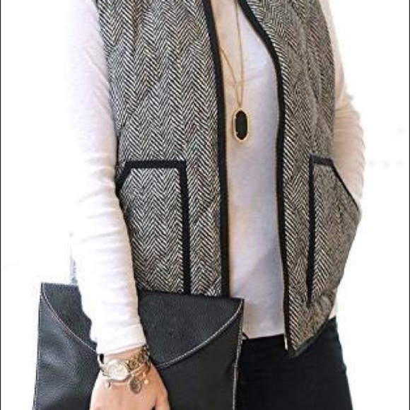Fall classy Patterned vest - Picture 2 of 9